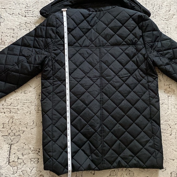 J. Crew Black Quilted Jacket, size MP - Picture 9 of 11